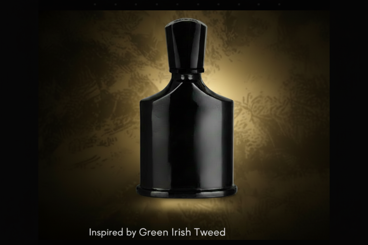 Inspired by Creed Green Irish Tweed